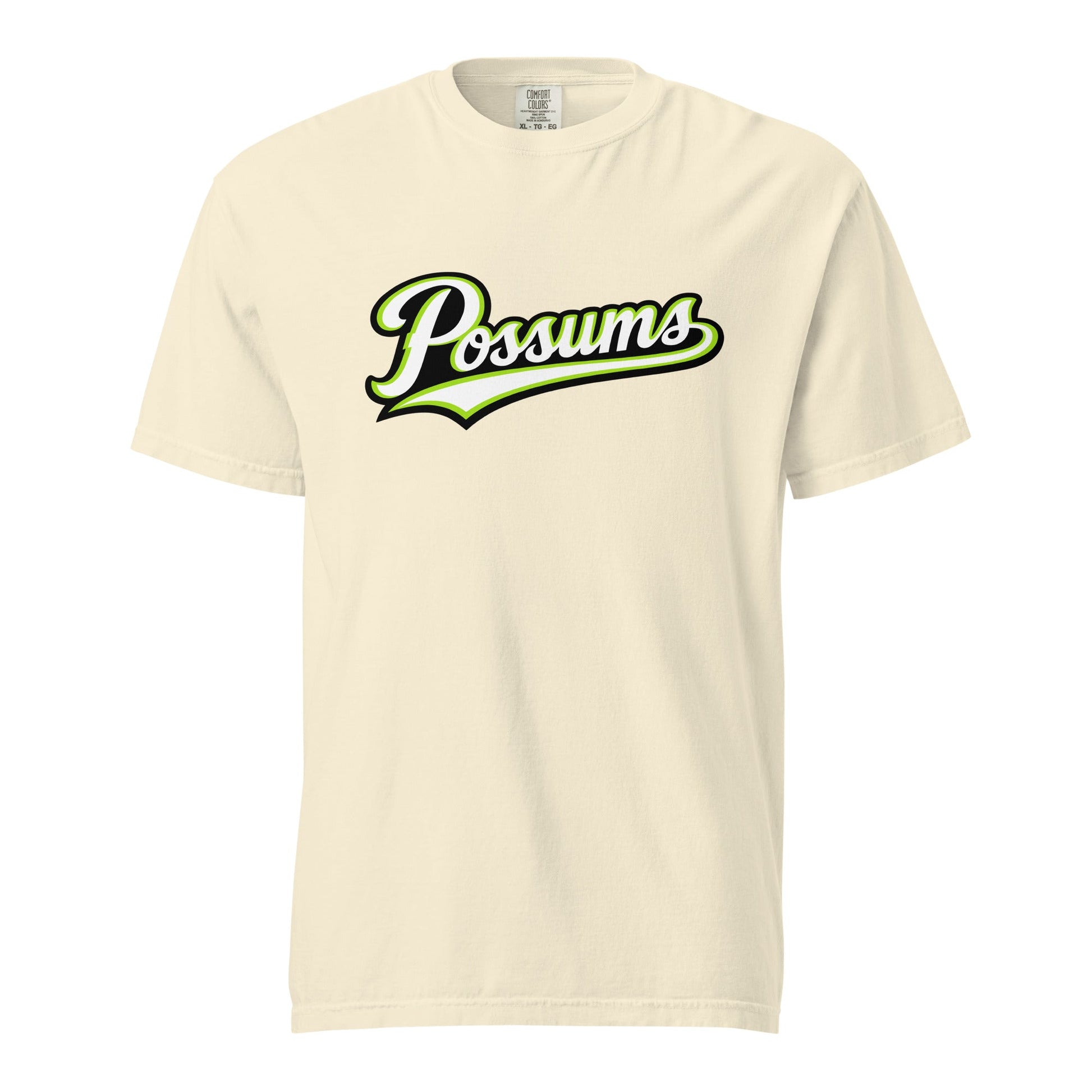 Signature | Comfort Colors T-Shirt | Possums | Script Logo