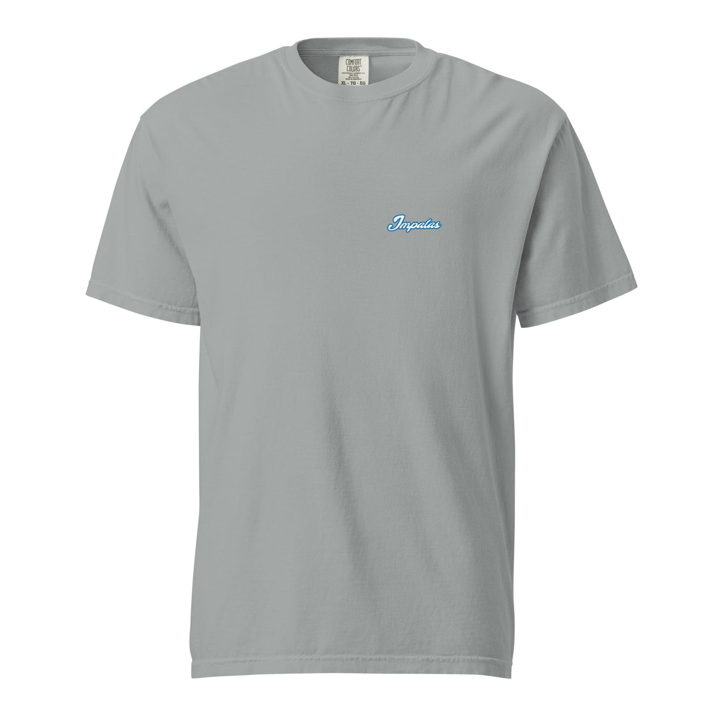 Signature | Comfort Colors T-Shirt | Poudre Football | Crownline Script Logo