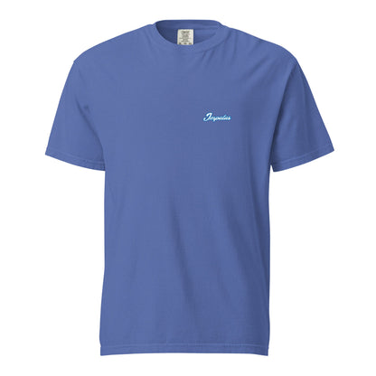 Signature | Comfort Colors T-Shirt | Poudre Football | Crownline Script Logo