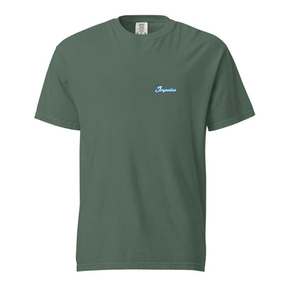 Signature | Comfort Colors T-Shirt | Poudre Football | Crownline Script Logo