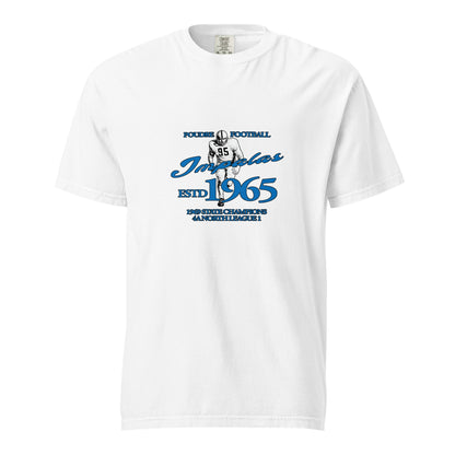 Signature | Comfort Colors T-Shirt | Poudre Football | Dynasty Athletics Logo