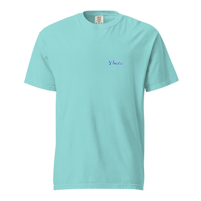 Signature | Comfort Colors T-Shirt | Poudre Football | Emblem Logo