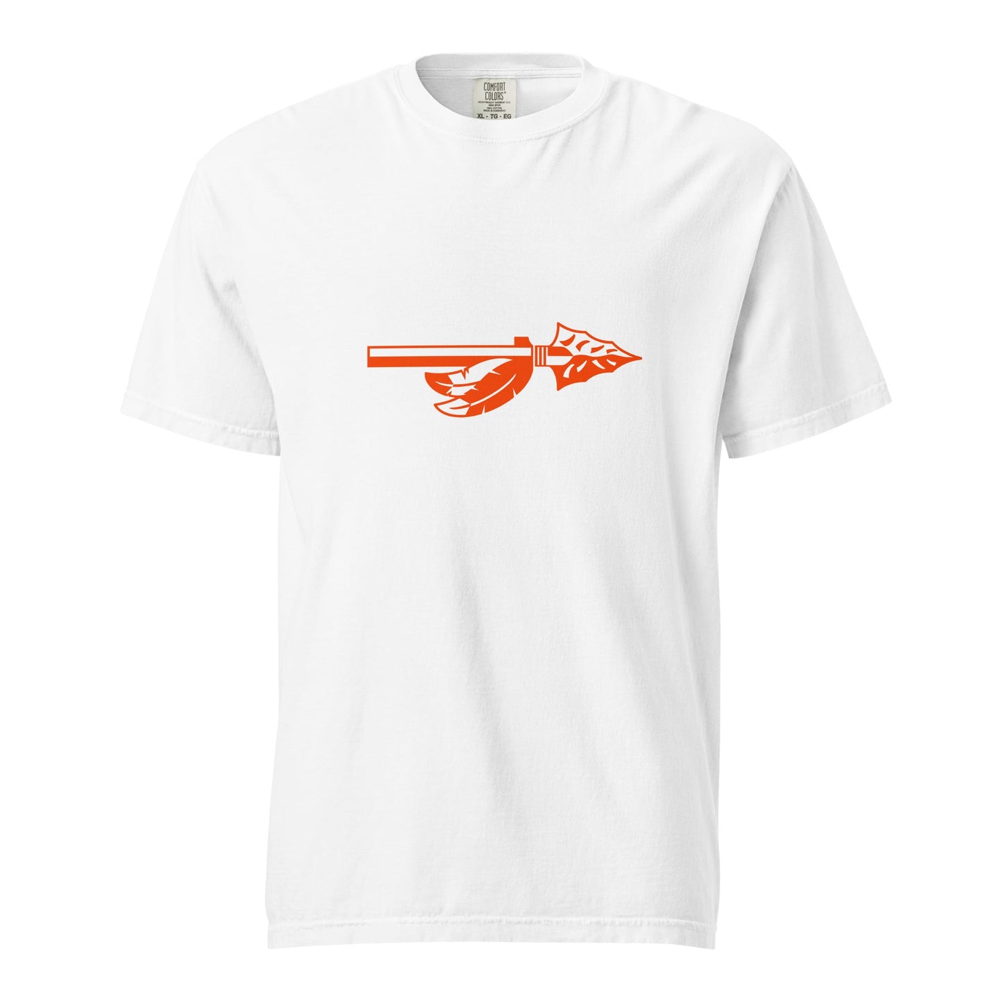 Signature | Comfort Colors T-Shirt | Powhatan lacrosse | Arrowhead Logo