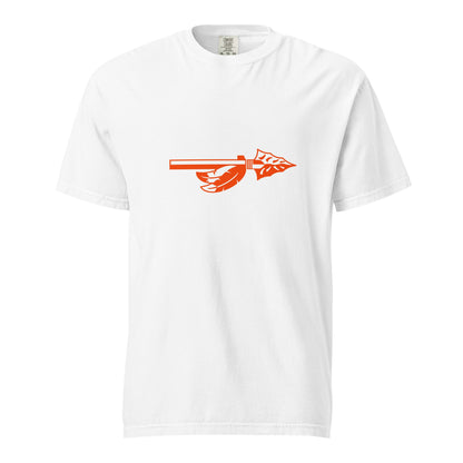 Signature | Comfort Colors T-Shirt | Powhatan lacrosse | Arrowhead Logo