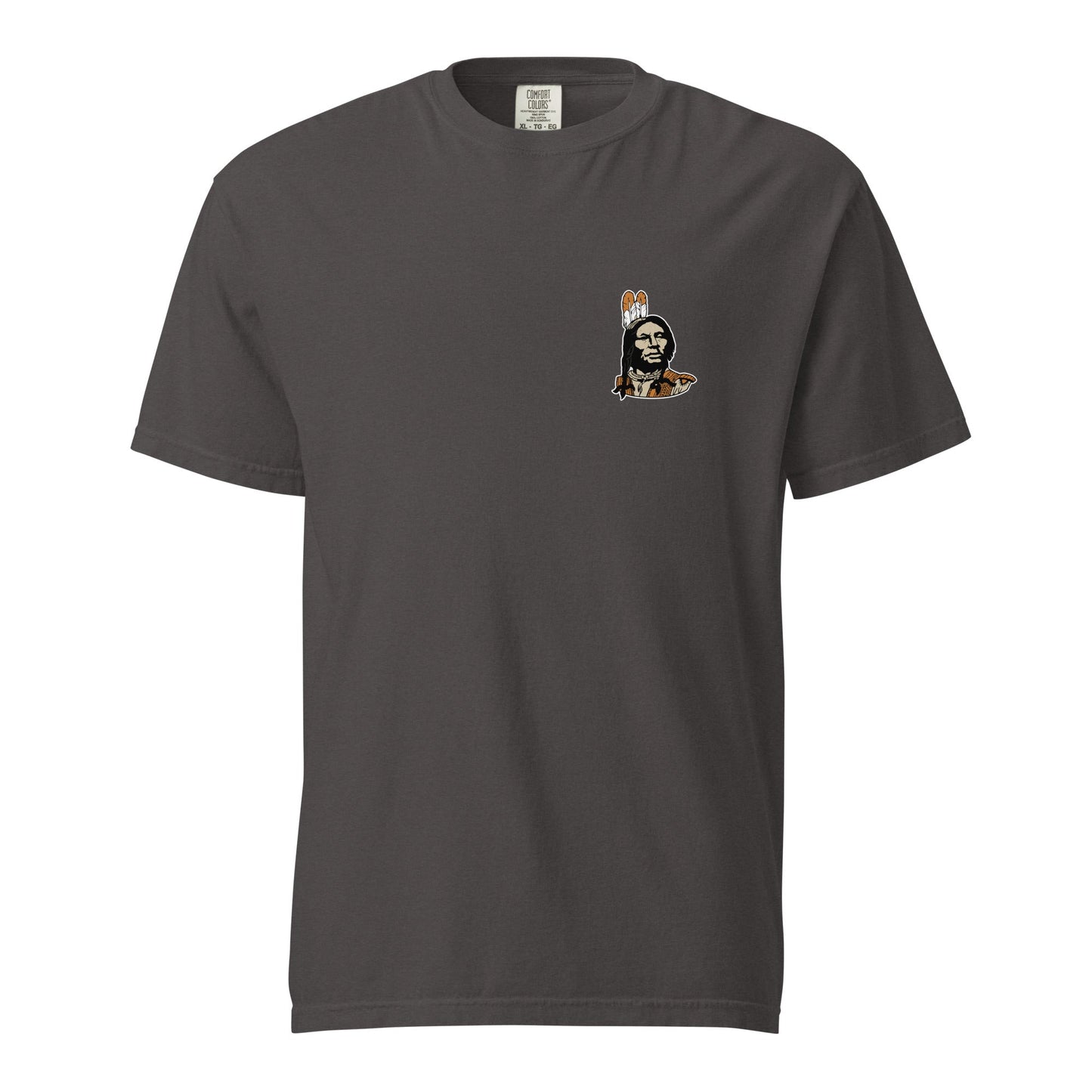 Signature | Comfort Colors T-Shirt | Powhatan lacrosse | Mascot Logo