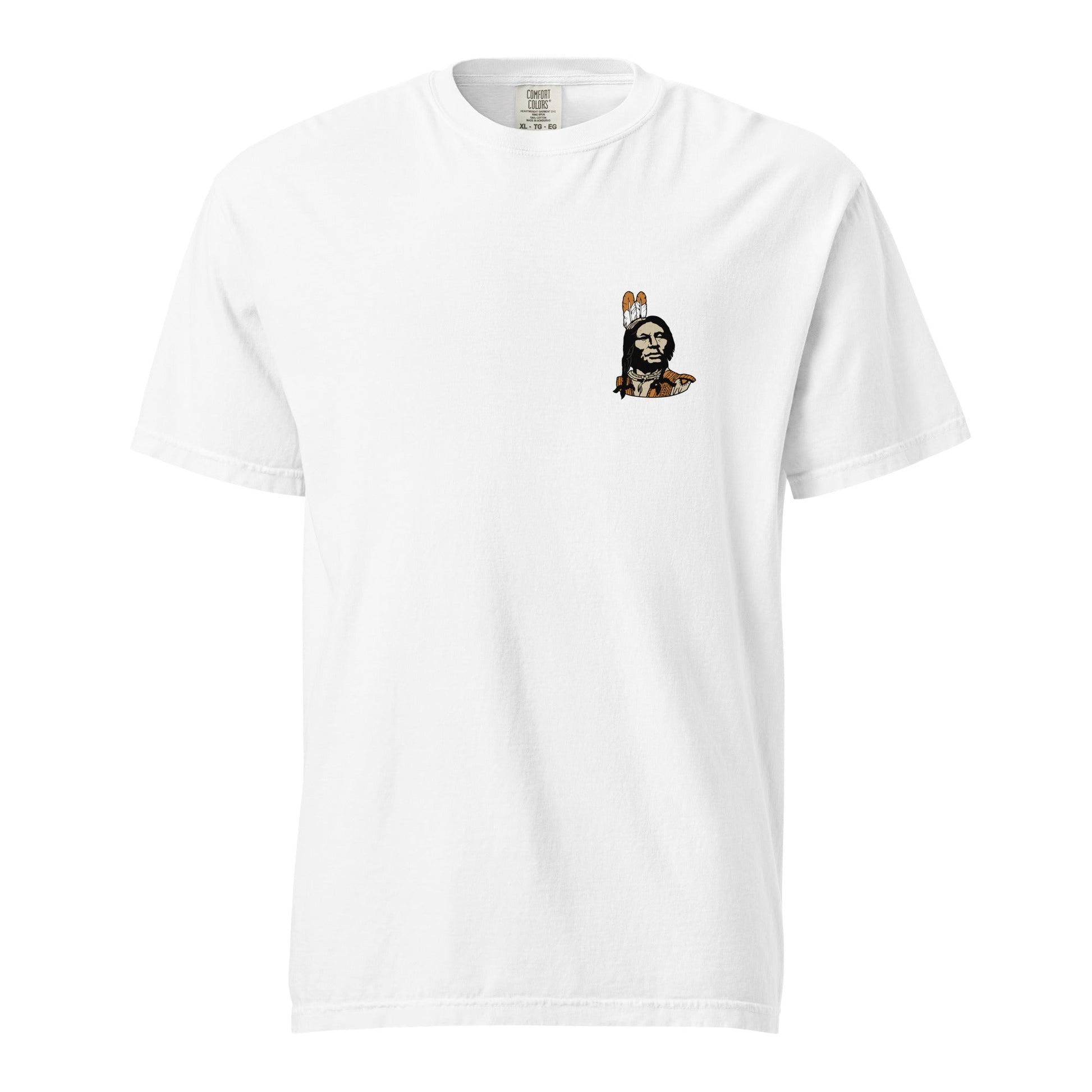 Signature | Comfort Colors T-Shirt | Powhatan lacrosse | Mascot Logo