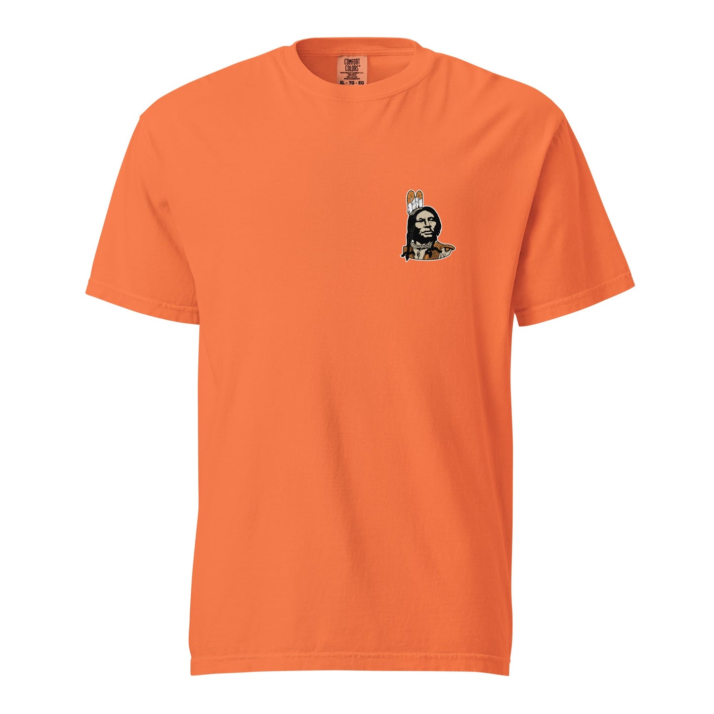Signature | Comfort Colors T-Shirt | Powhatan lacrosse | Mascot Logo