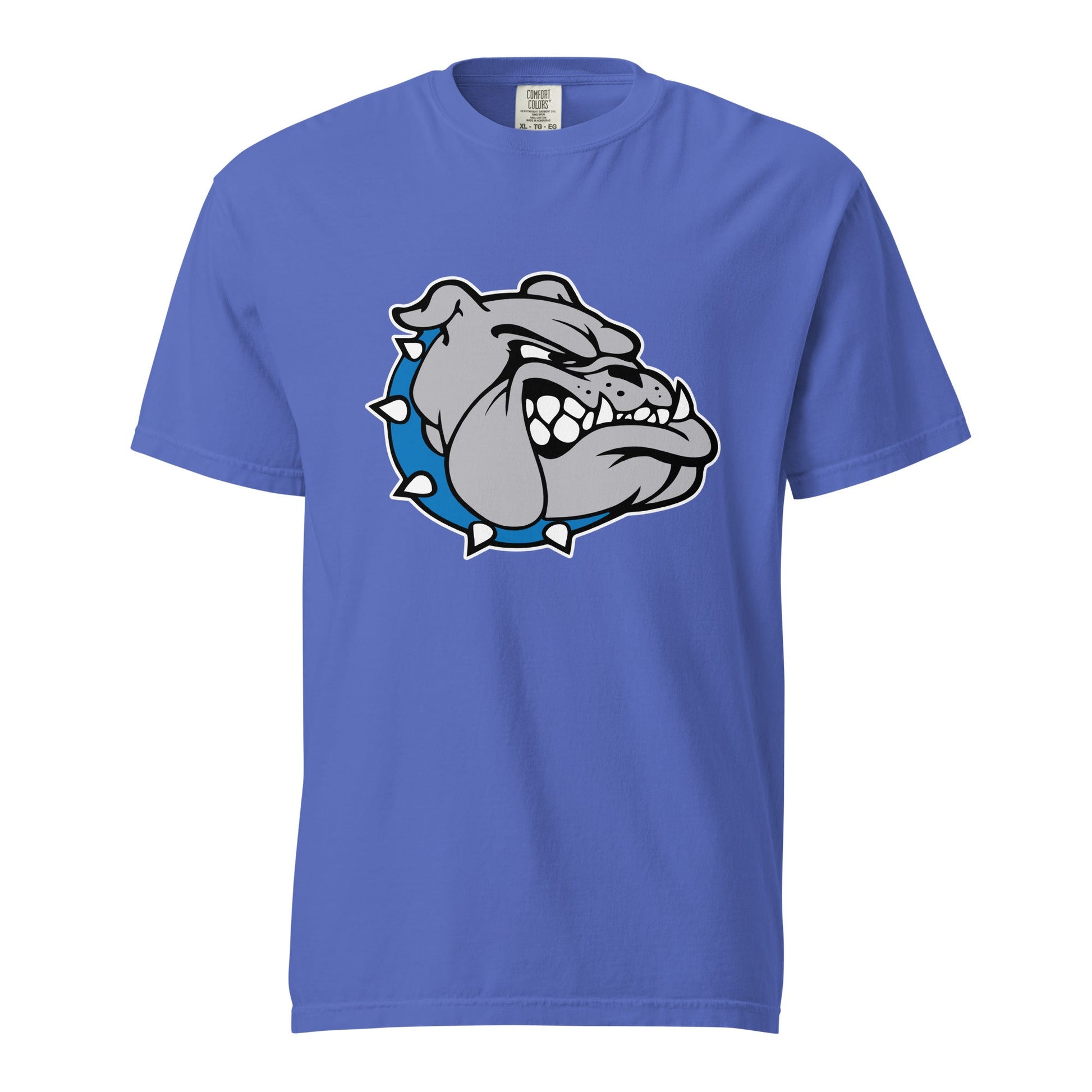 Signature | Comfort Colors T-Shirt | Pretty Prairie Bulldog Football