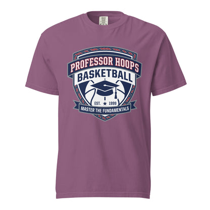 Signature | Comfort Colors T-Shirt | Professor Hoops Basketball | Crest Logo