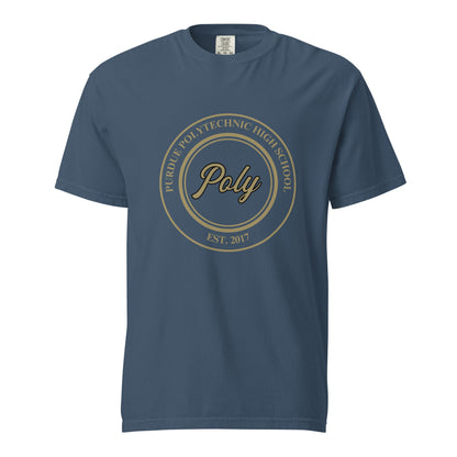 Signature | Comfort Colors T-Shirt | Purdue Polytechnic High School | Poly Seal Logo