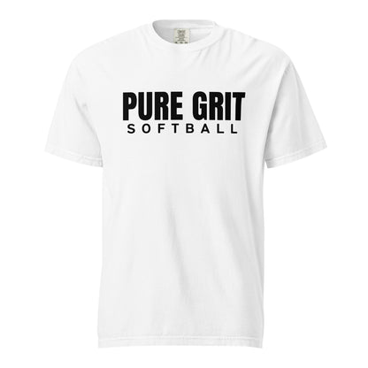 Signature | Comfort Colors T-Shirt | Pure Grit Softball | Main Logo