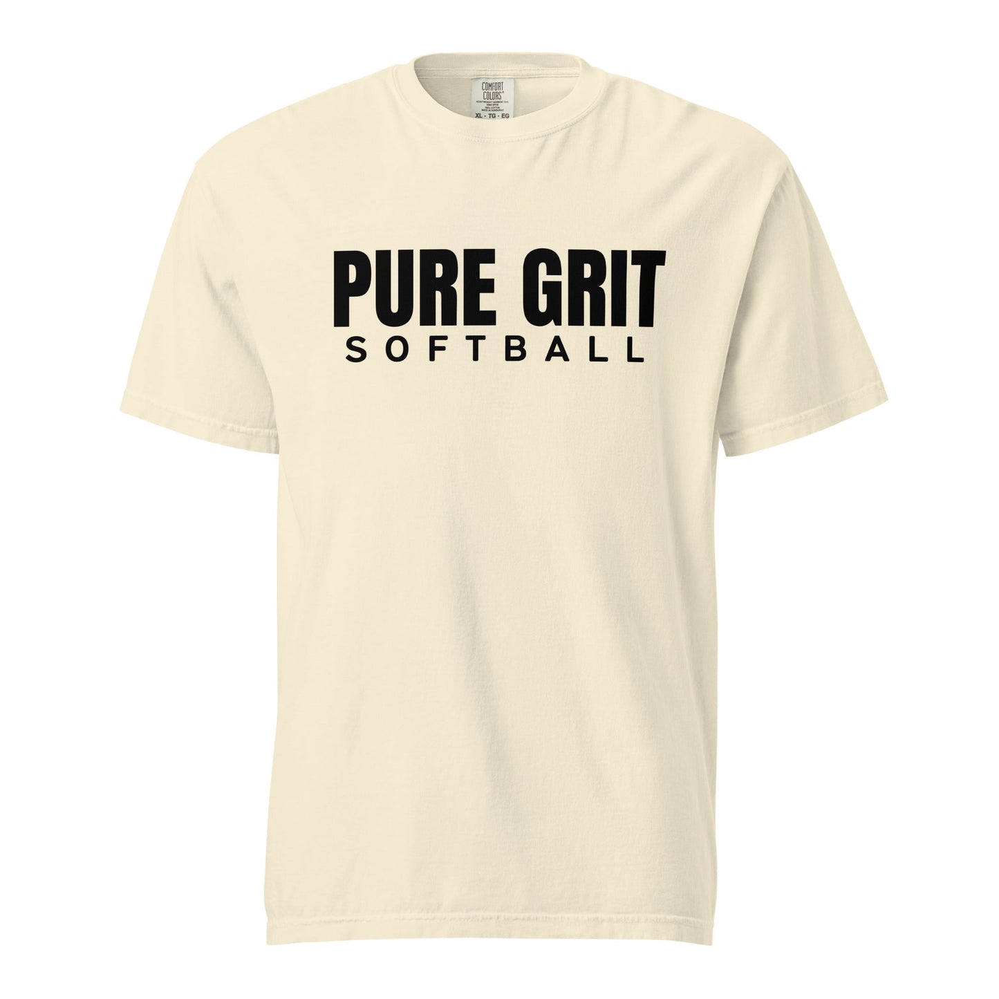 Signature | Comfort Colors T-Shirt | Pure Grit Softball | Main Logo