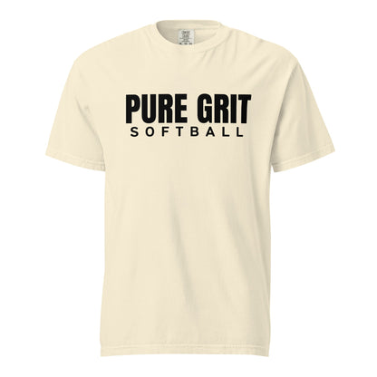 Signature | Comfort Colors T-Shirt | Pure Grit Softball | Main Logo