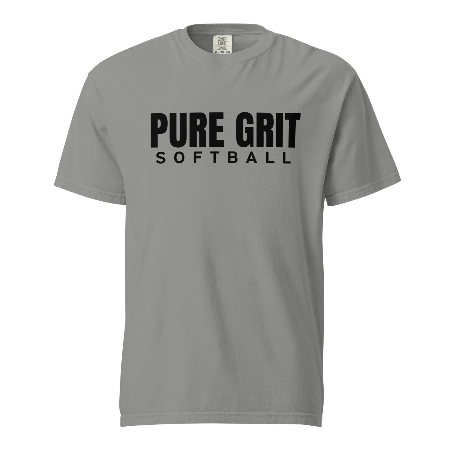Signature | Comfort Colors T-Shirt | Pure Grit Softball | Main Logo