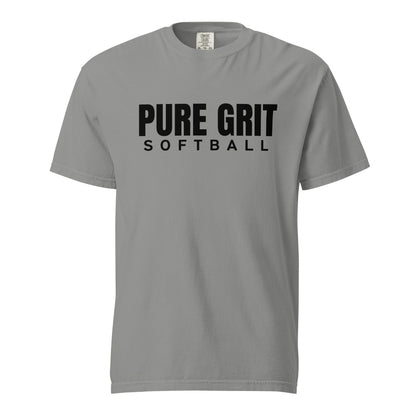 Signature | Comfort Colors T-Shirt | Pure Grit Softball | Main Logo