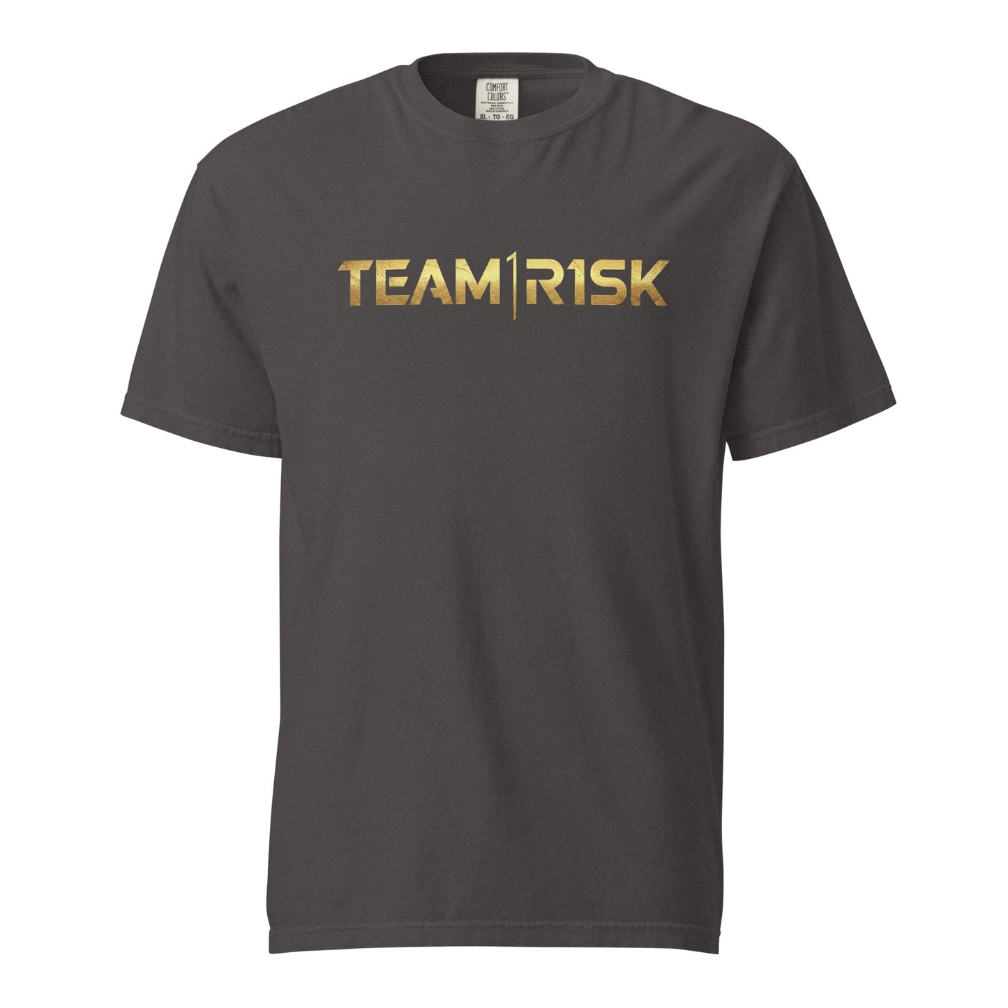 Signature | Comfort Colors T-Shirt | R1SK.gg | Script Logo