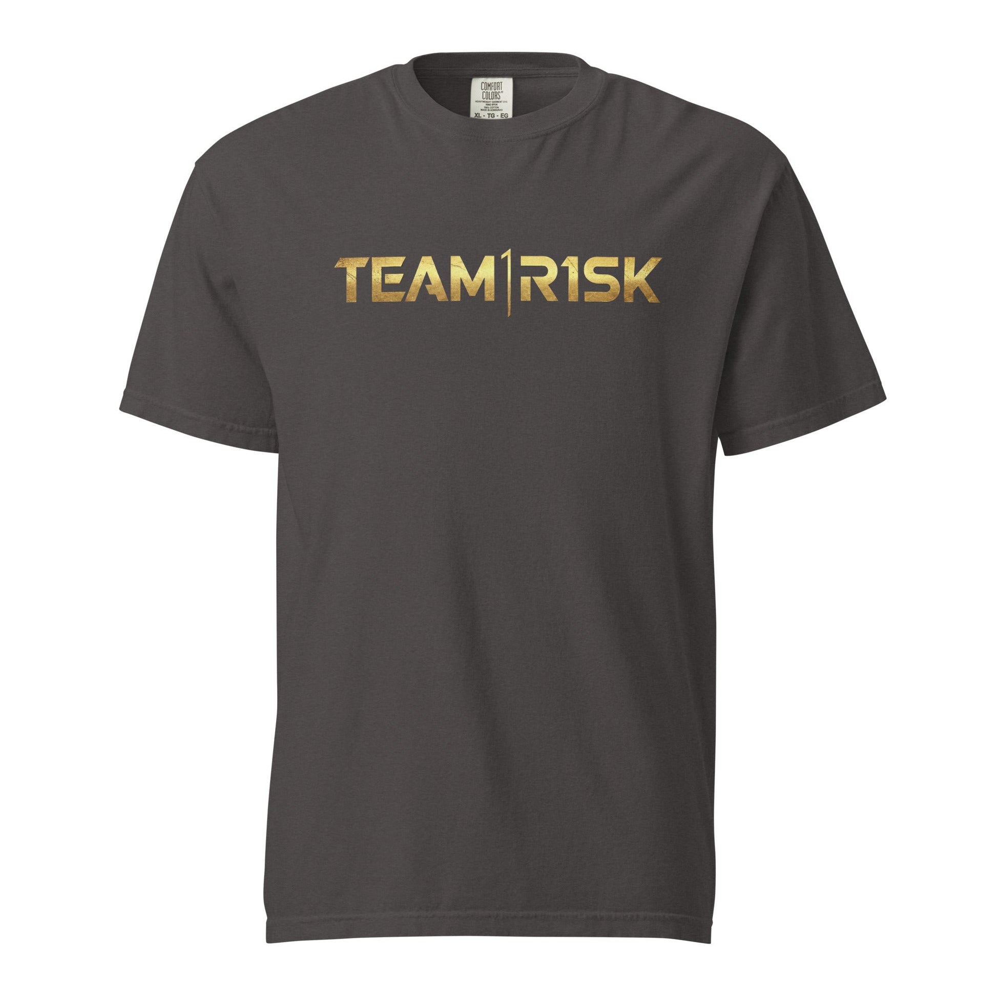 Signature | Comfort Colors T-Shirt | R1SK.gg | Script Logo