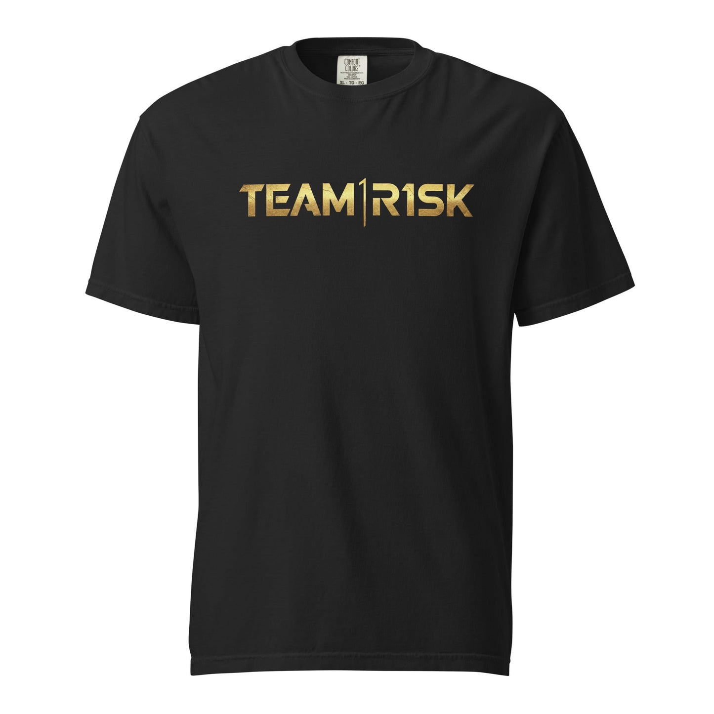 Signature | Comfort Colors T-Shirt | R1SK.gg | Script Logo