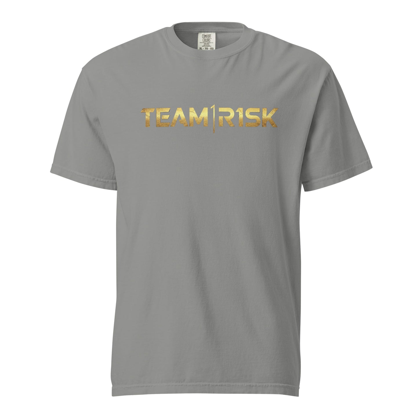 Signature | Comfort Colors T-Shirt | R1SK.gg | Script Logo