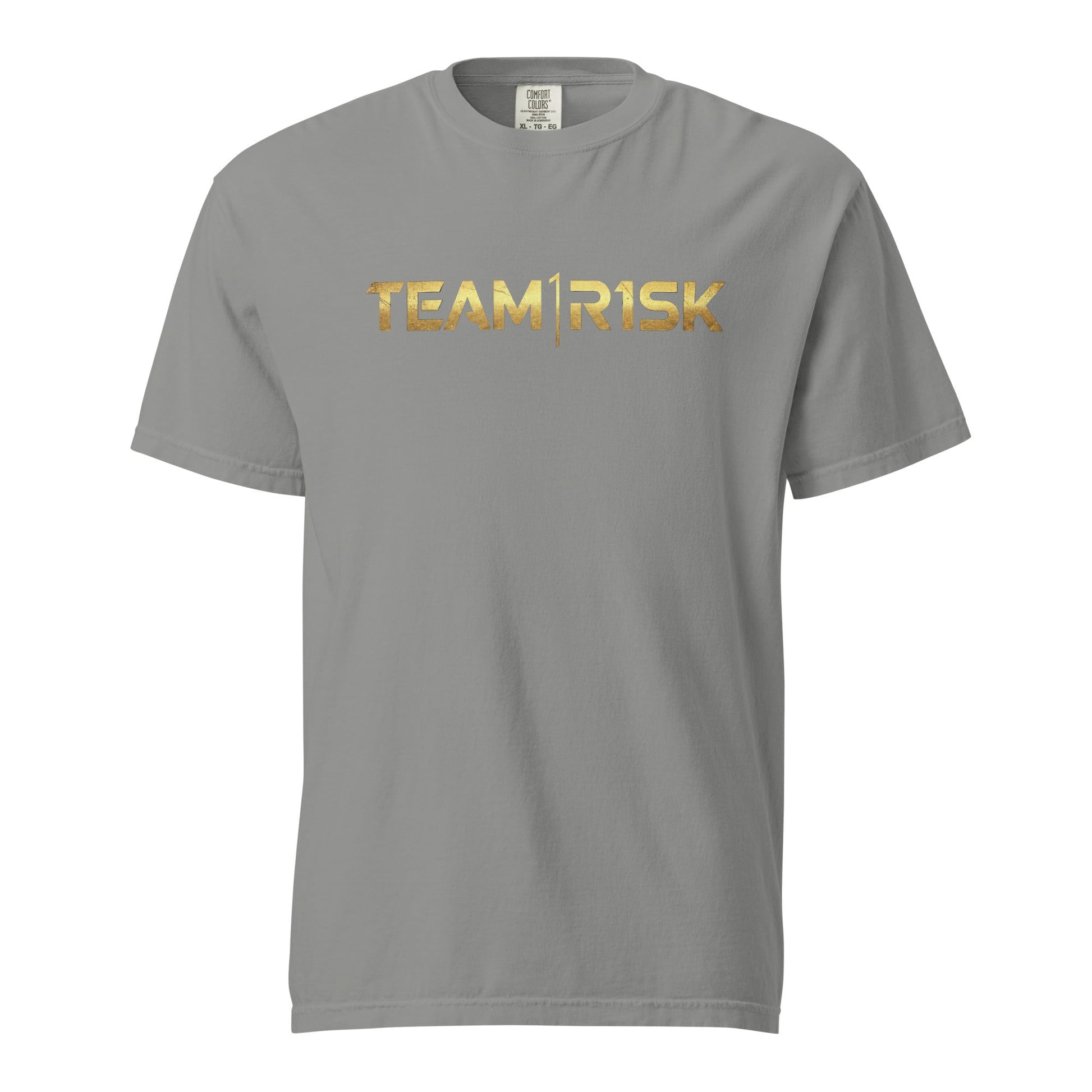 Signature | Comfort Colors T-Shirt | R1SK.gg | Script Logo