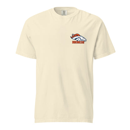 Signature | Comfort Colors T-Shirt | Rapid City Broncos - BHYFL | Athletics Logo