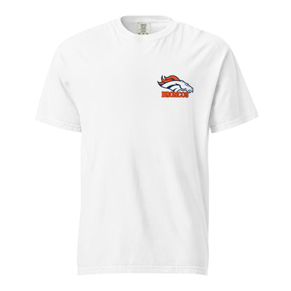 Signature | Comfort Colors T-Shirt | Rapid City Broncos - BHYFL | Athletics Logo