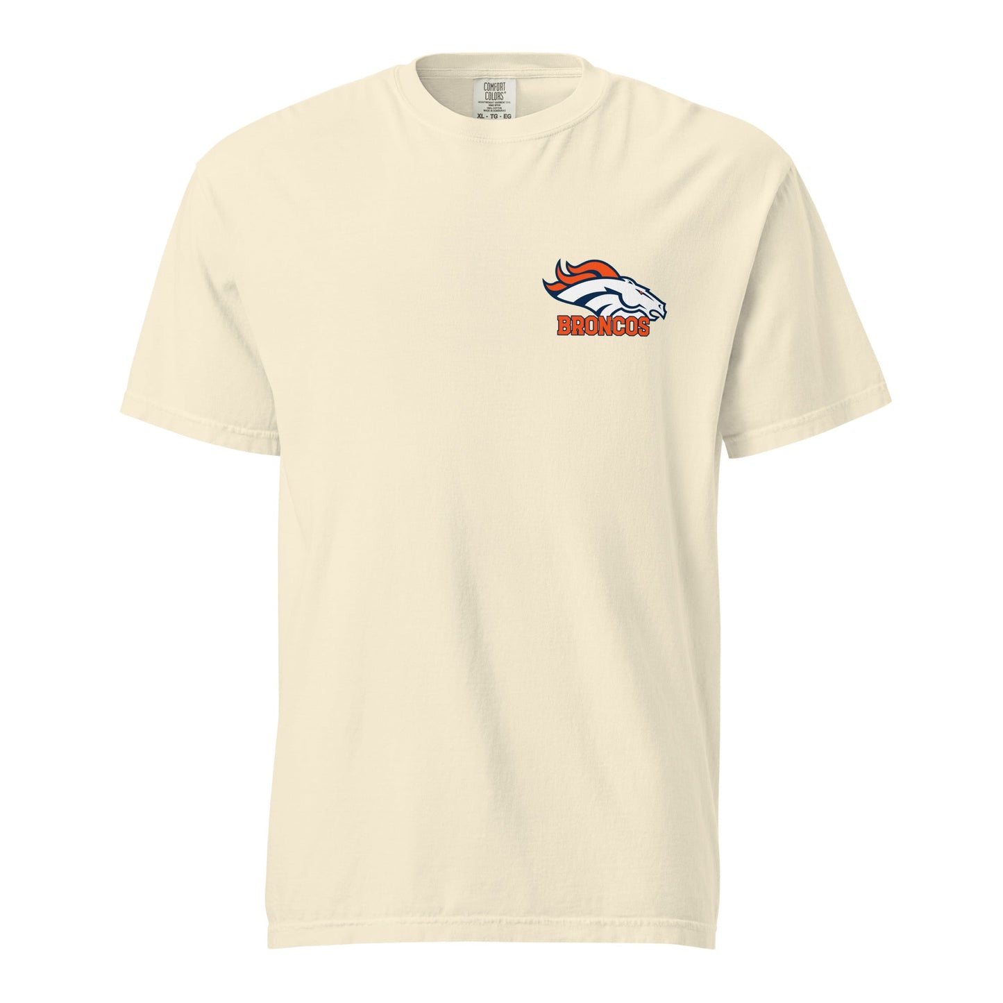 Signature | Comfort Colors T-Shirt | Rapid City Broncos - BHYFL | Athletics Logo