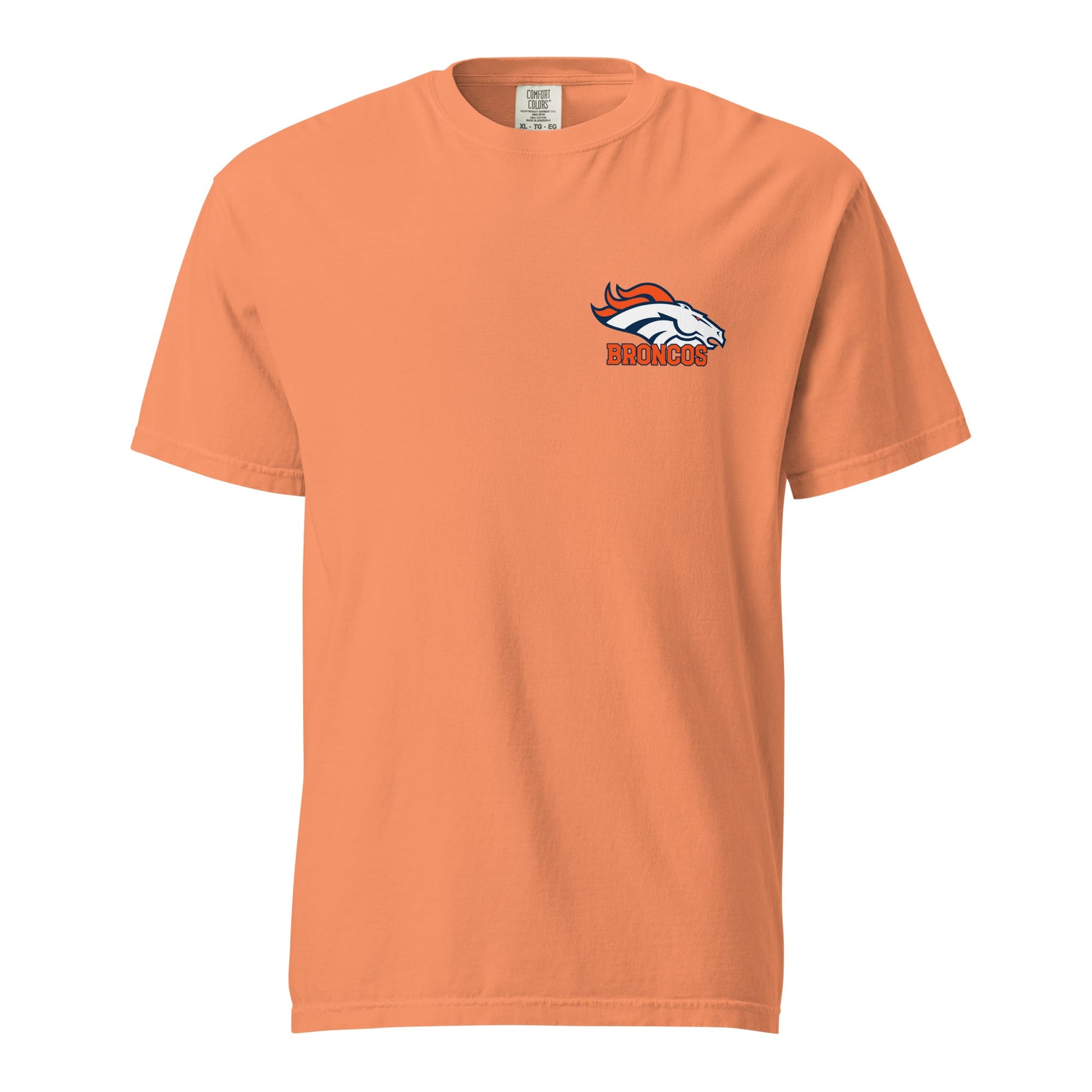 Signature | Comfort Colors T-Shirt | Rapid City Broncos - BHYFL | Athletics Logo