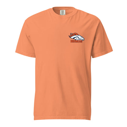 Signature | Comfort Colors T-Shirt | Rapid City Broncos - BHYFL | Athletics Logo