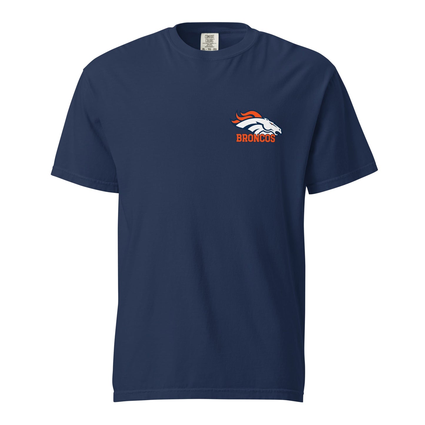 Signature | Comfort Colors T-Shirt | Rapid City Broncos - BHYFL | Athletics Logo