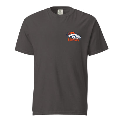 Signature | Comfort Colors T-Shirt | Rapid City Broncos - BHYFL | Athletics Logo