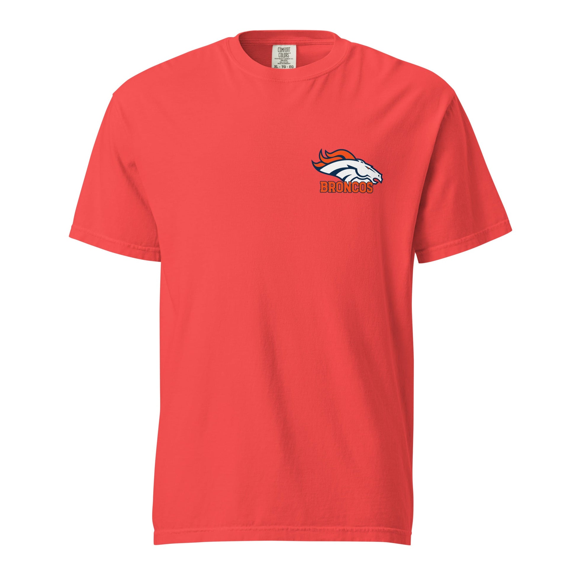Signature | Comfort Colors T-Shirt | Rapid City Broncos - BHYFL | Athletics Logo