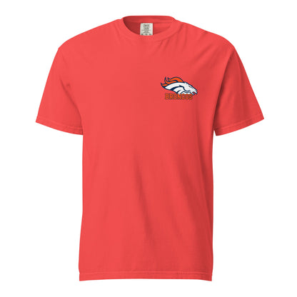 Signature | Comfort Colors T-Shirt | Rapid City Broncos - BHYFL | Athletics Logo