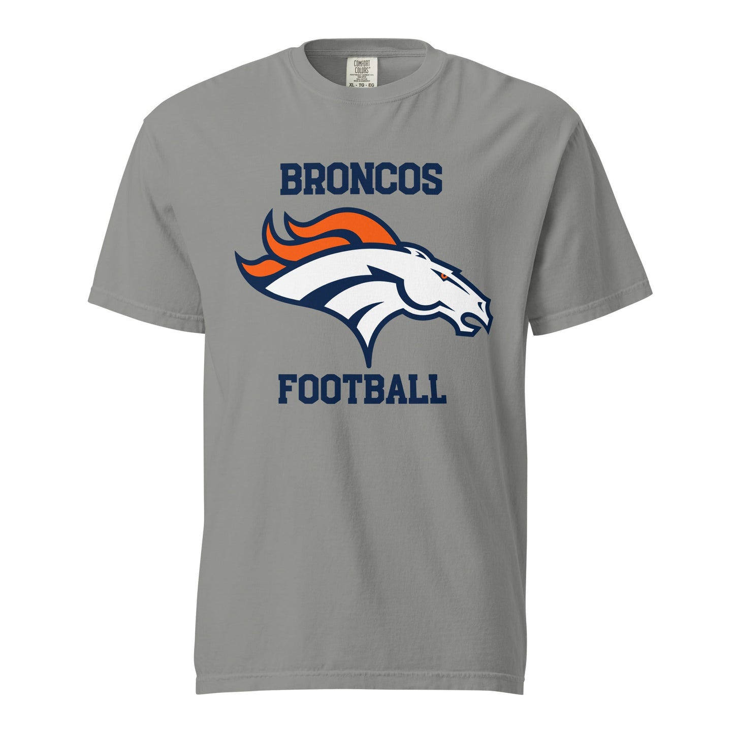 Signature | Comfort Colors T-Shirt | Rapid City Broncos - BHYFL | Cresst Logo