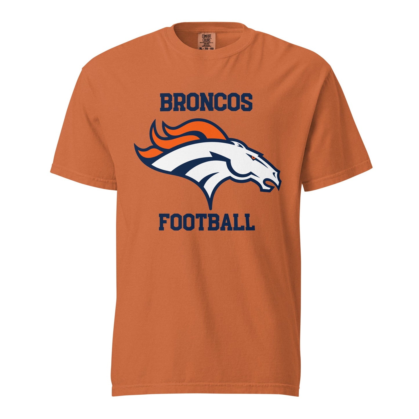 Signature | Comfort Colors T-Shirt | Rapid City Broncos - BHYFL | Cresst Logo