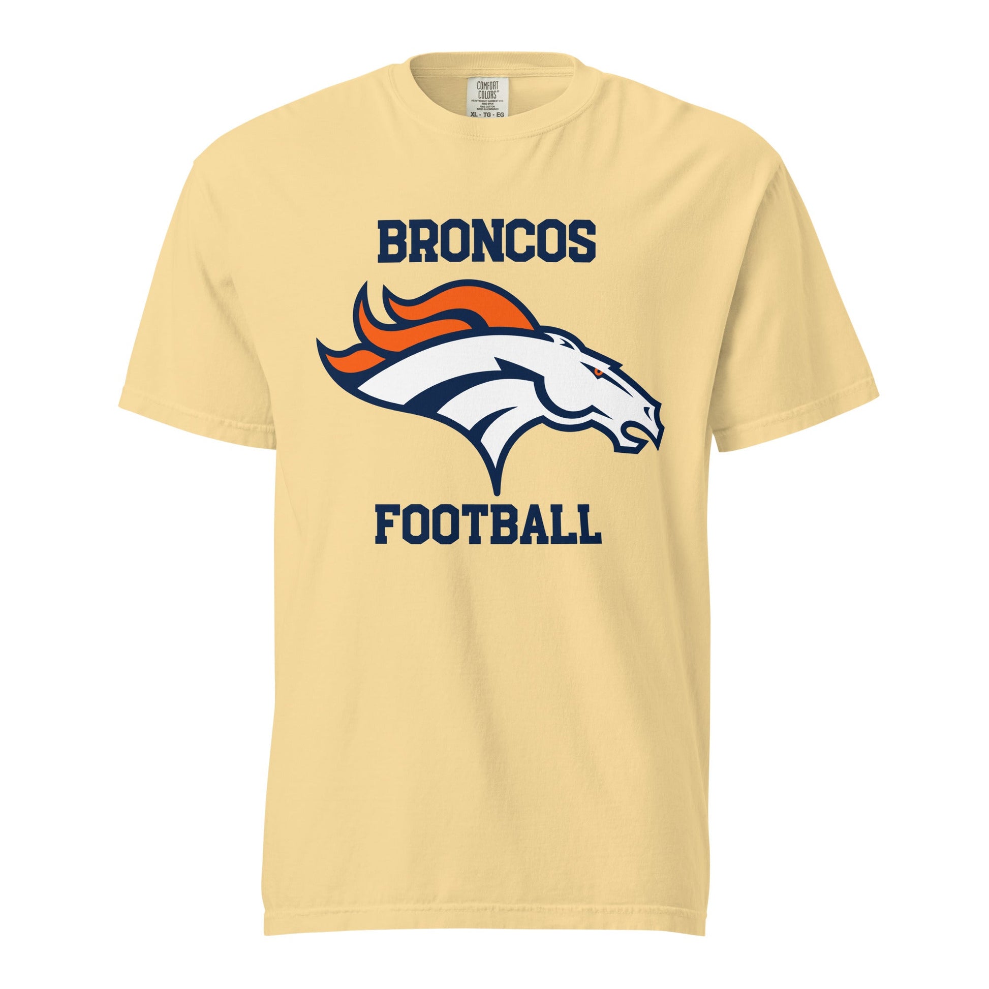 Signature | Comfort Colors T-Shirt | Rapid City Broncos - BHYFL | Cresst Logo