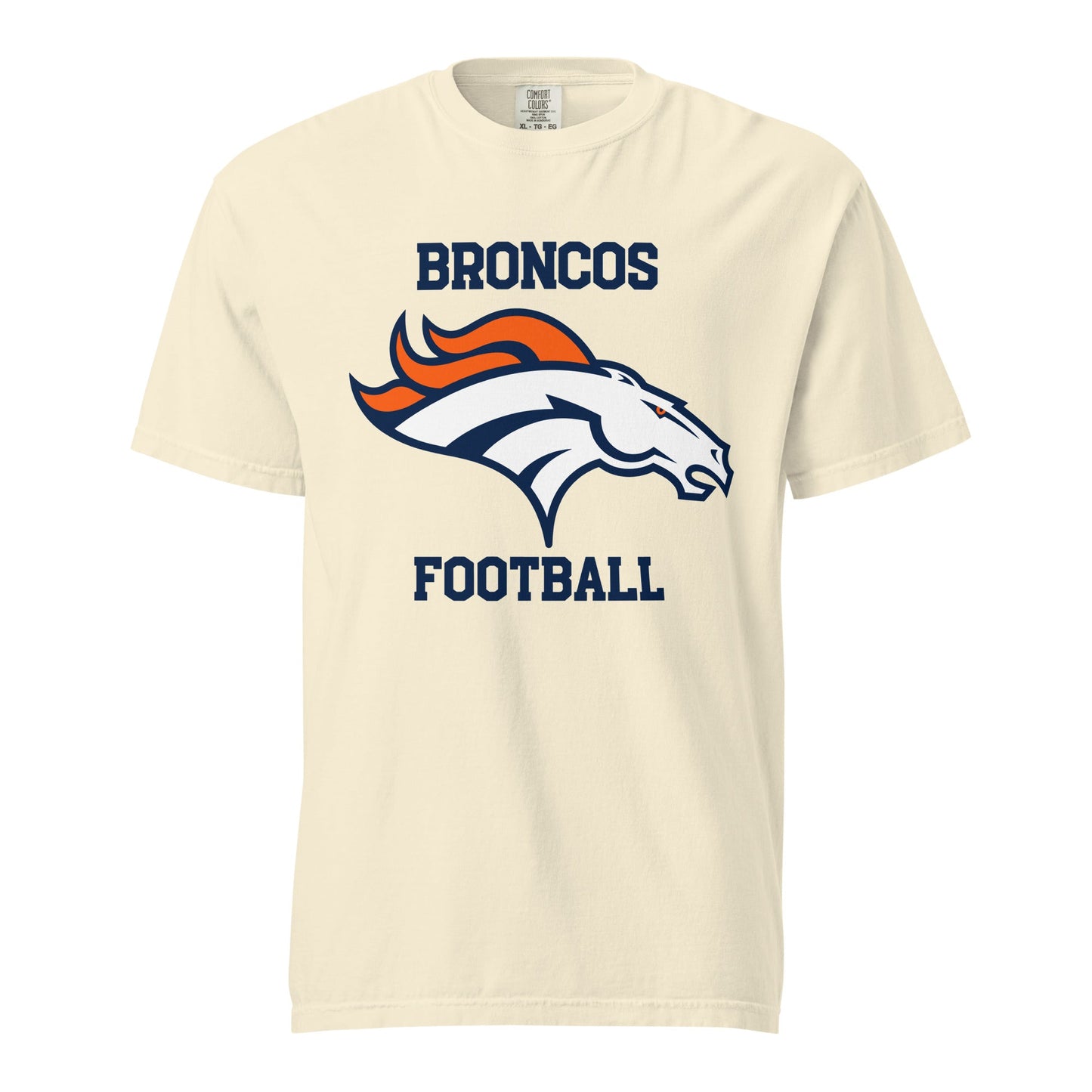 Signature | Comfort Colors T-Shirt | Rapid City Broncos - BHYFL | Cresst Logo