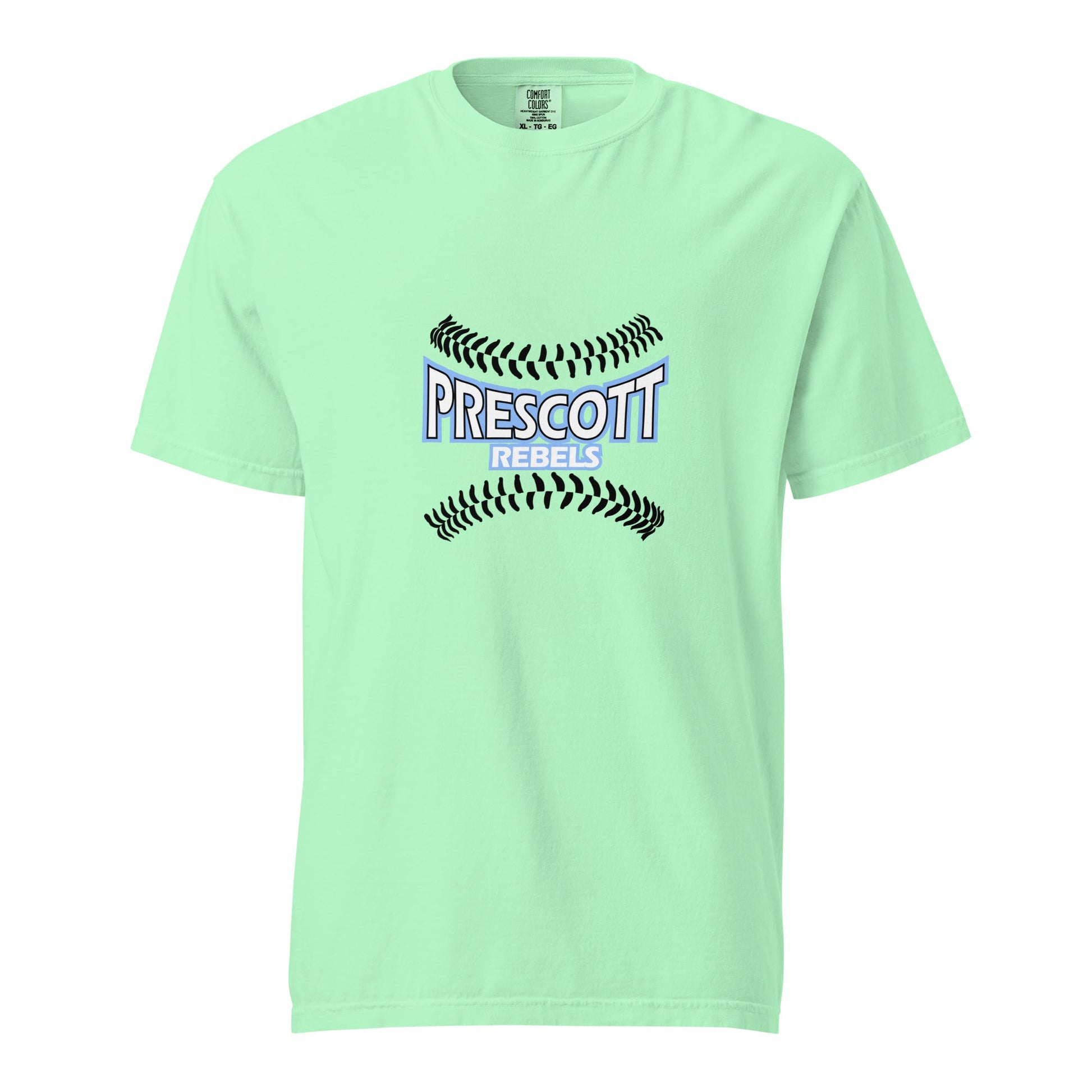 Signature | Comfort Colors T-Shirt | Rebels baseball club | Vanguard Logo