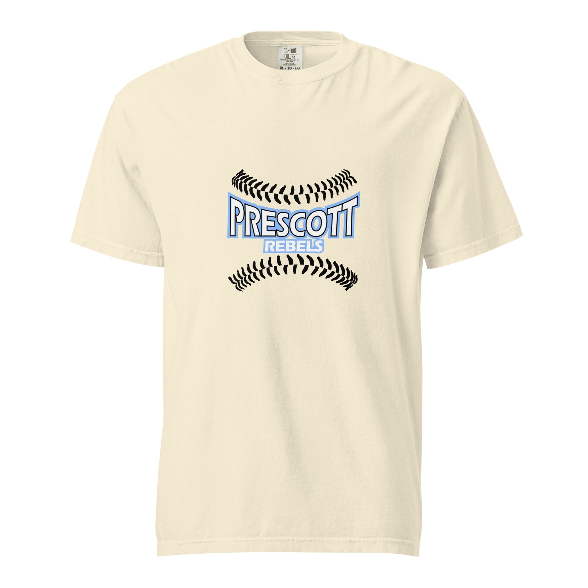 Signature | Comfort Colors T-Shirt | Rebels baseball club | Vanguard Logo