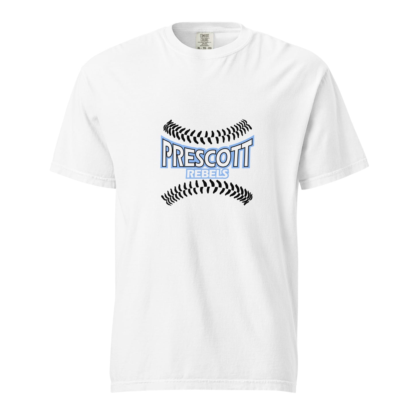 Signature | Comfort Colors T-Shirt | Rebels baseball club | Vanguard Logo