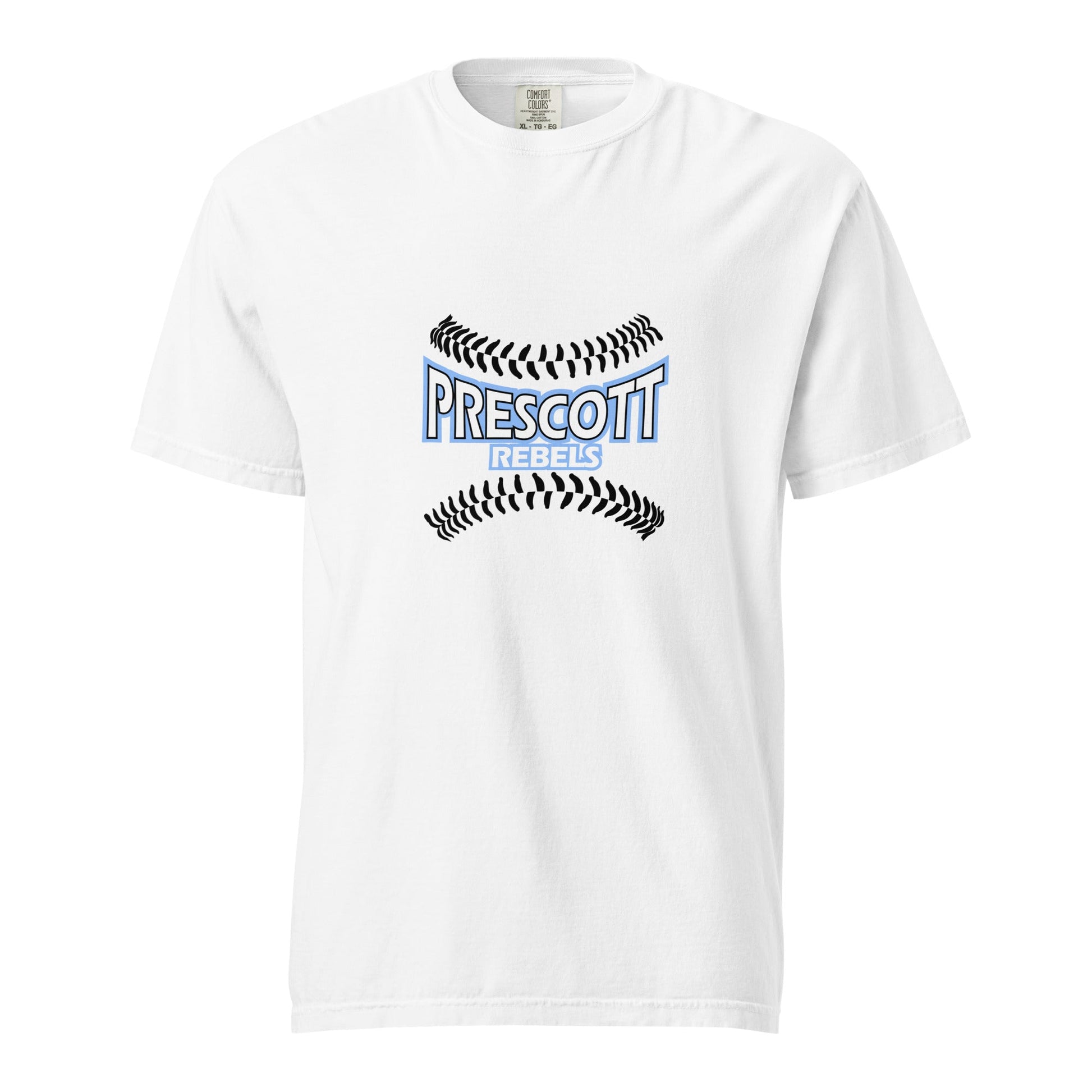 Signature | Comfort Colors T-Shirt | Rebels baseball club | Vanguard Logo