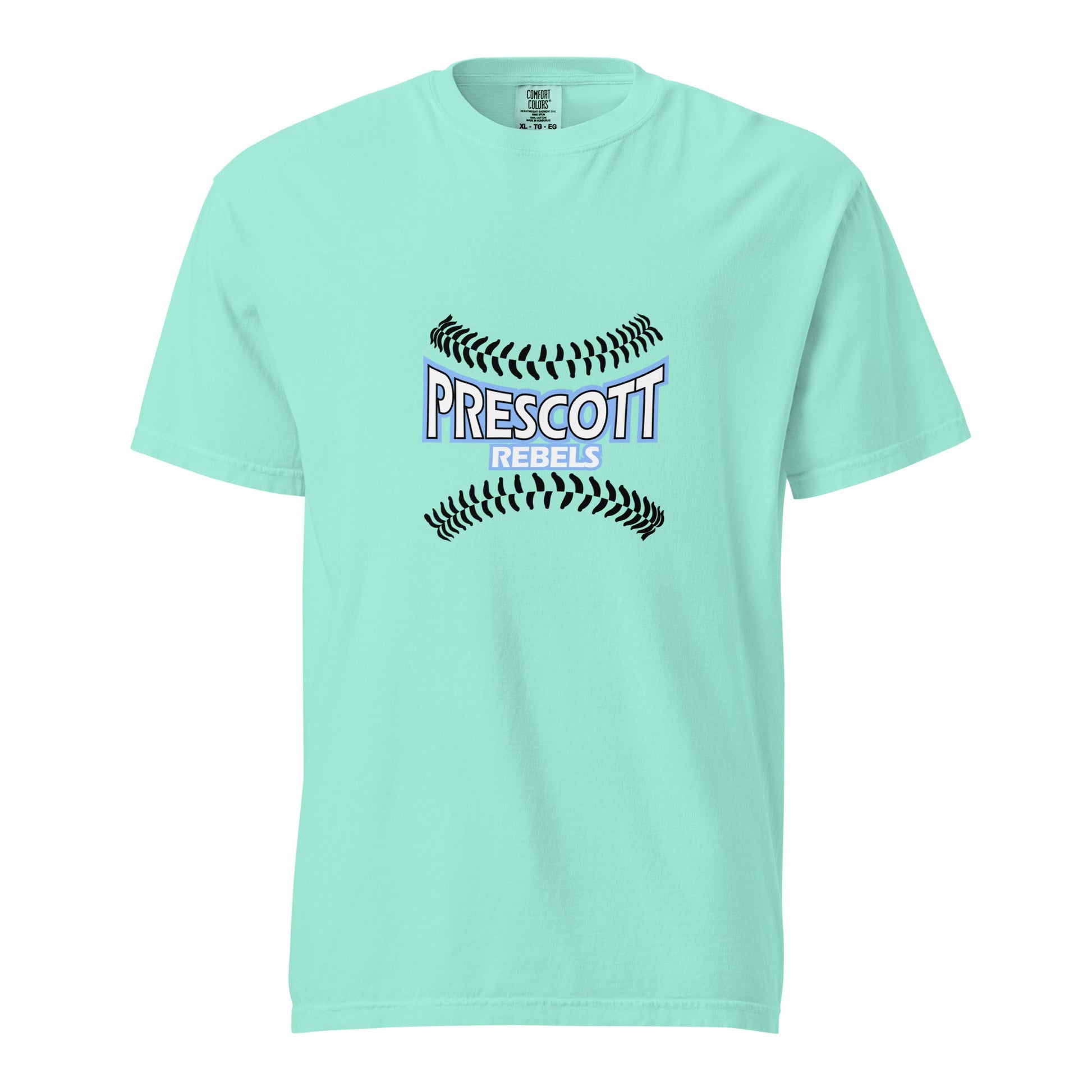 Signature | Comfort Colors T-Shirt | Rebels baseball club | Vanguard Logo