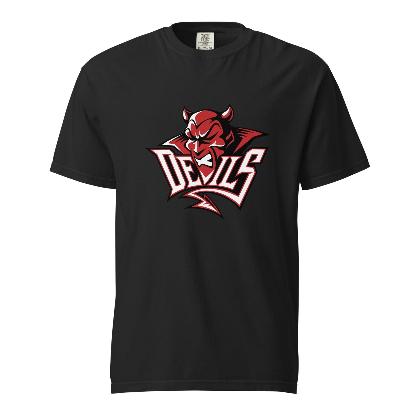Signature | Comfort Colors T-Shirt | Red Springs Track and Field | Mascot Logo