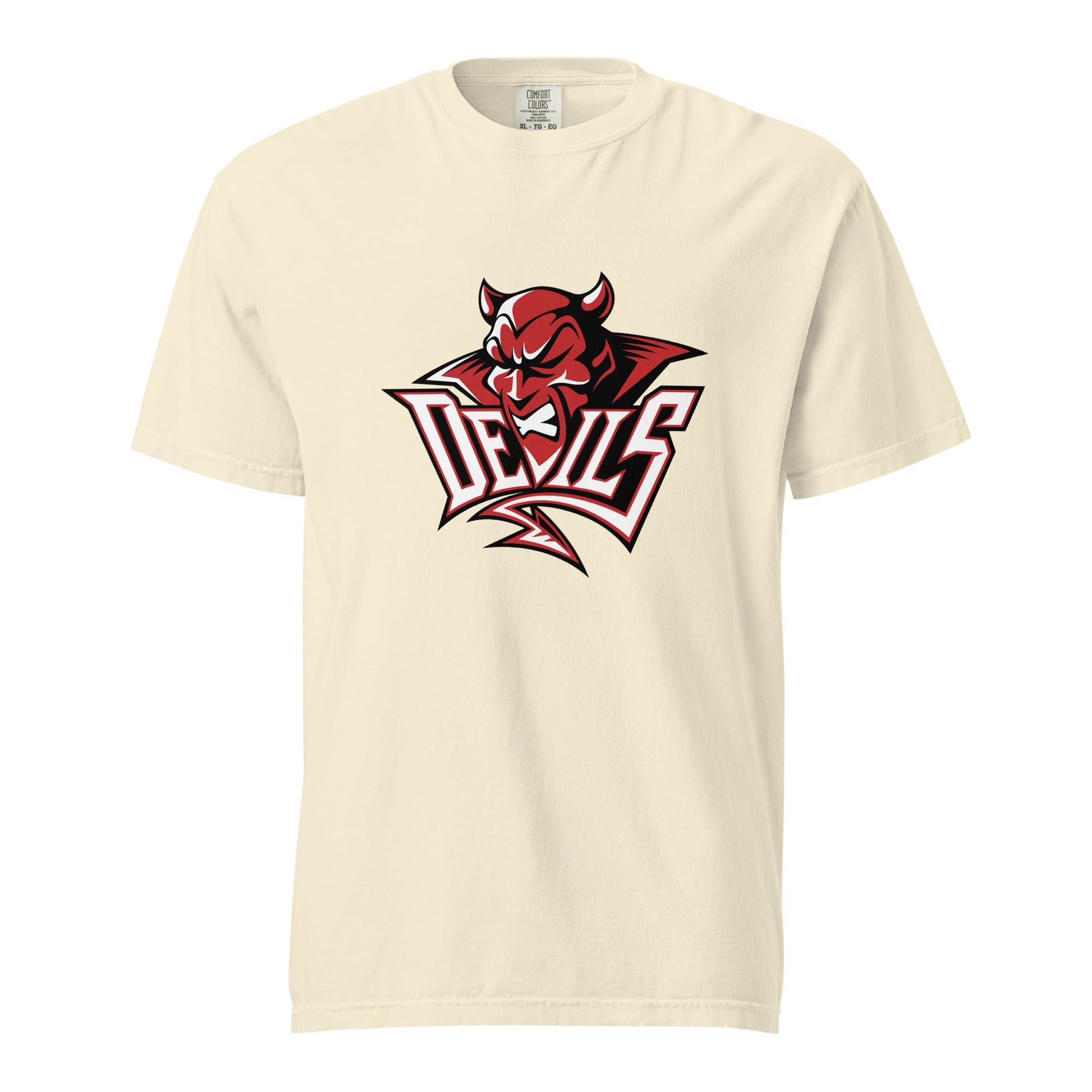 Signature | Comfort Colors T-Shirt | Red Springs Track and Field | Mascot Logo