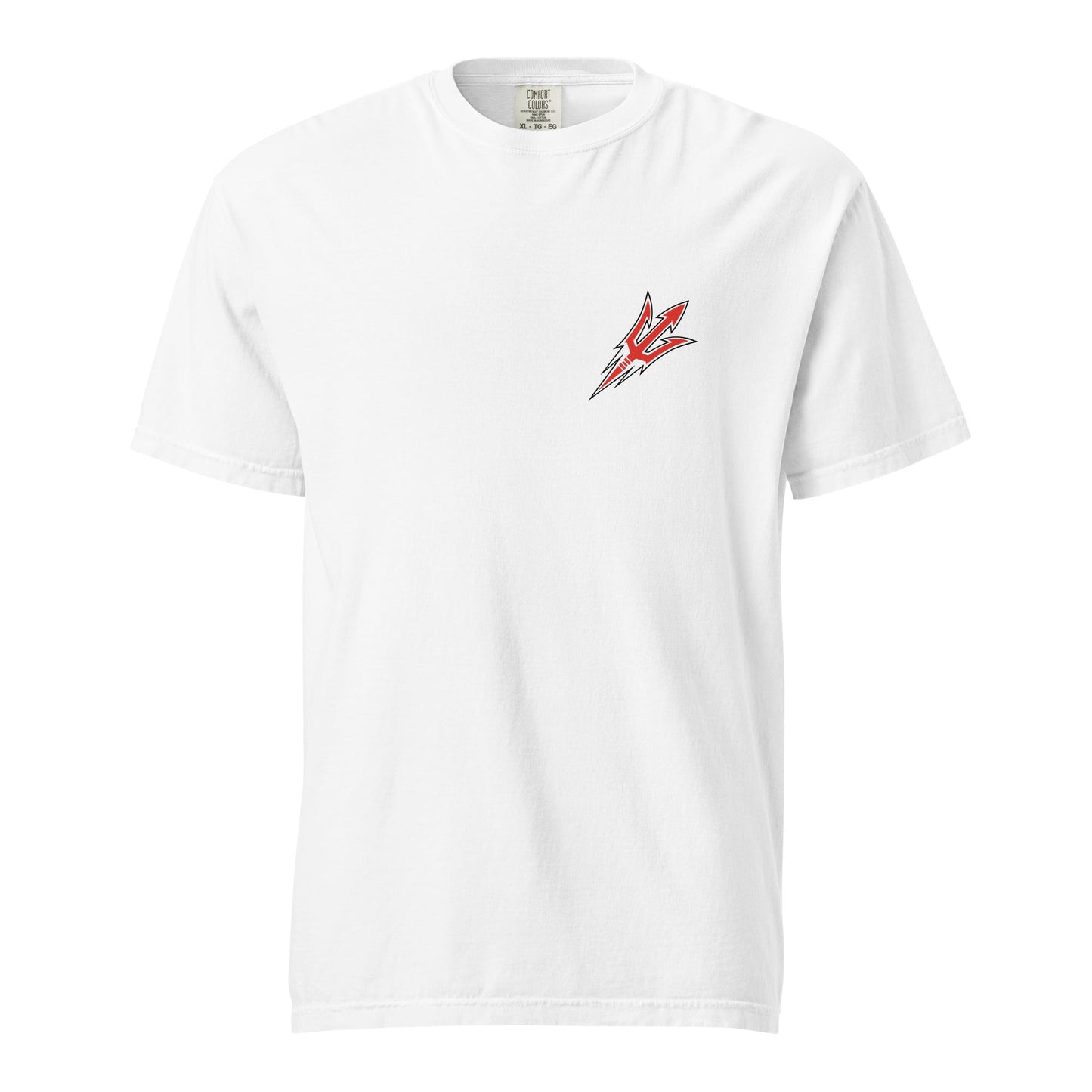 Signature | Comfort Colors T-Shirt | Red Springs Track and Field | Trident Logo