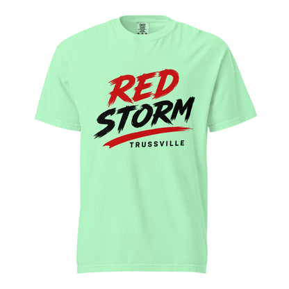 Signature | Comfort Colors T-Shirt | Red Storm | Modern Script Logo