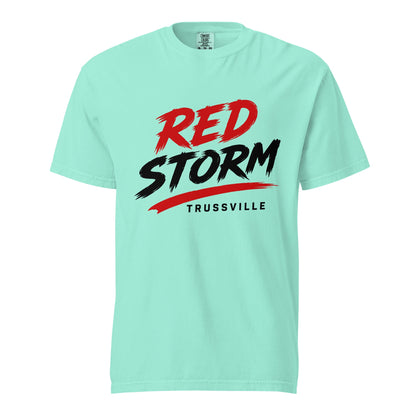 Signature | Comfort Colors T-Shirt | Red Storm | Modern Script Logo