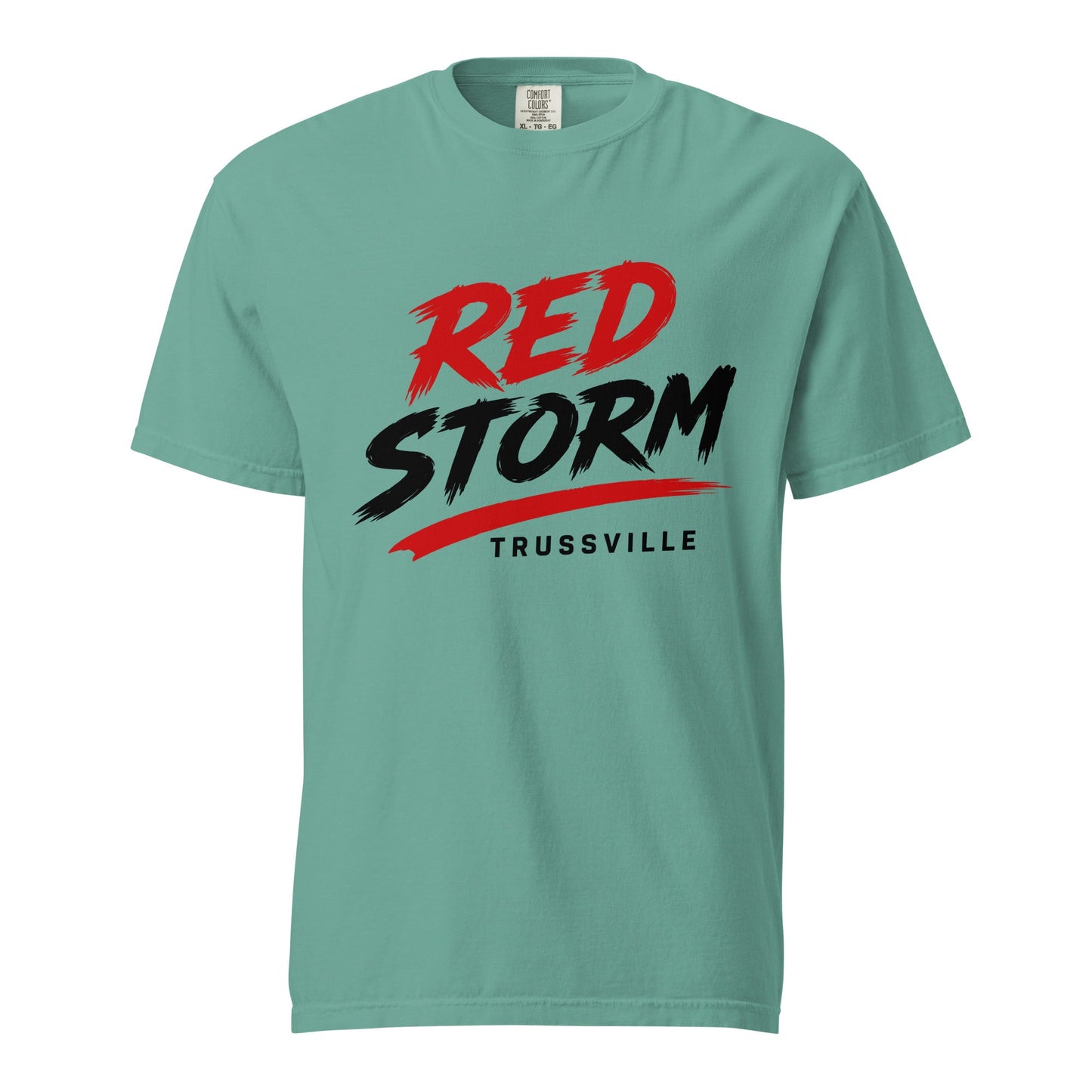 Signature | Comfort Colors T-Shirt | Red Storm | Modern Script Logo