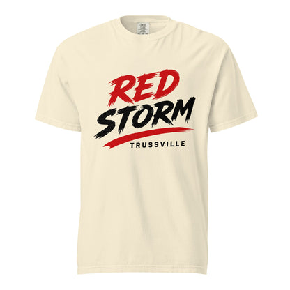 Signature | Comfort Colors T-Shirt | Red Storm | Modern Script Logo