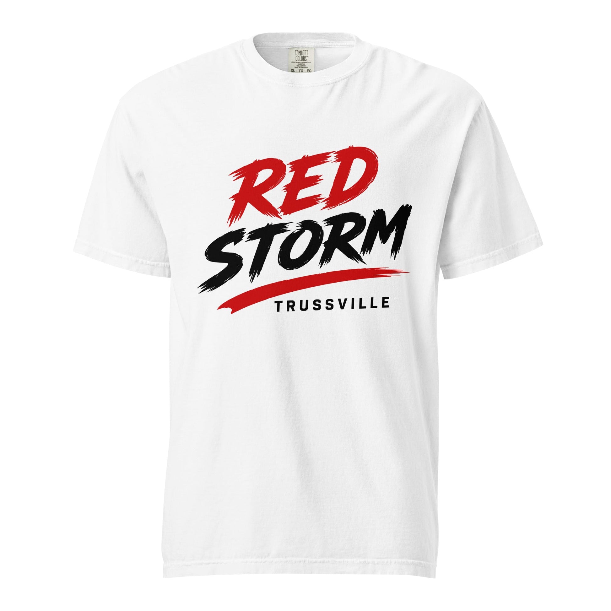 Signature | Comfort Colors T-Shirt | Red Storm | Modern Script Logo